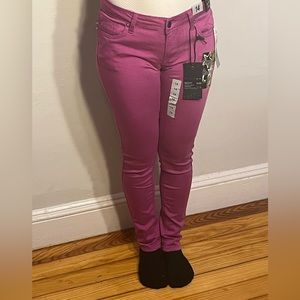 Dark Lilac colored pant.